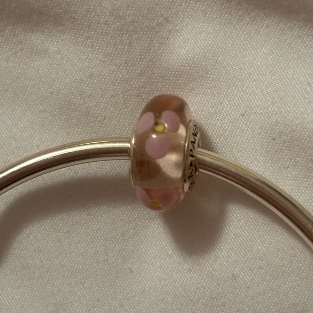 Pink Flower Charm - Picture 2 of 2